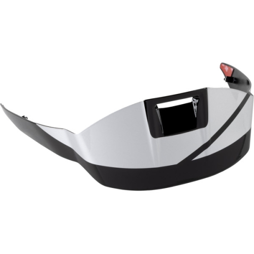 Alpinestars - Alpinestars Standard Spoiler for Supertech R10 Helmet - Element - Black/Carbon/Silver/Black - 8952124-1368