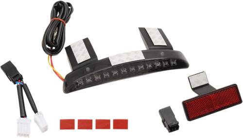 Drag Specialties - Drag Specialties LED Running Light/Brake Light Assembly - Smoke Lens - 2010-1161