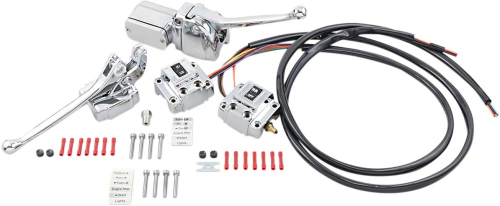 Drag Specialties - Drag Specialties Handlebar Control Kits With Switches - 42375-LBX2