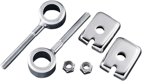 Drag Specialties - Drag Specialties Rear Axle Adjuster Assemblies - 15-0903-BC2