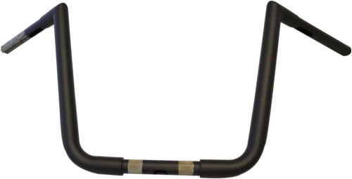 LA Choppers - LA Choppers 1-1/4in. Big Twin Peaks Handlebar - 13in. - Flat Black - LA-7360-13M
