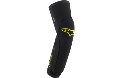 Alpinestars - Alpinestars Bicycle - Paragon Plus Knee/Shin Protectors - 1652619-1047-LG - Black/Yellow - Large