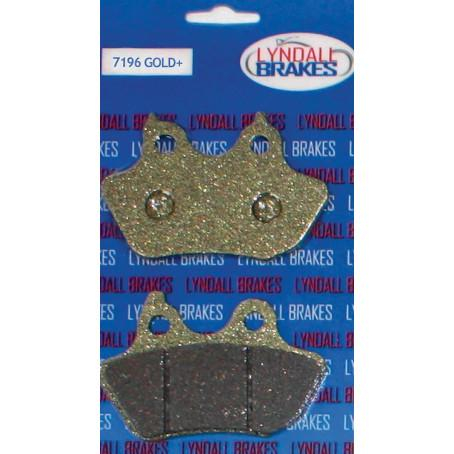 Lyndall Racing Brakes - Lyndall Racing Brakes Gold+ Brake Pads - 7196-GPLUS