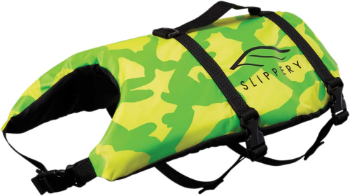 Slippery - Slippery Pet Vest - 3240-0846 - Yellow/Green - Medium
