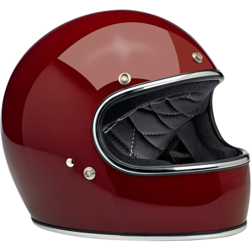 Biltwell Inc. - Biltwell Inc. Gringo Solid Helmet - 1002-108-105 - Gloss Garnet - X-Large