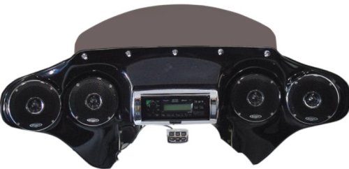 Hoppe Industries - Hoppe Industries Quadzilla Fairing with Stereo Receiver - HDF-RK-QZ-CHRHC