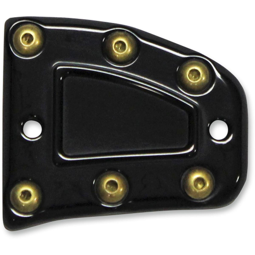 Carl Brouhard Designs - Carl Brouhard Designs Bomber Series Master Cylinder Front Cover Kit - Black Anodized - MC-ISF-B