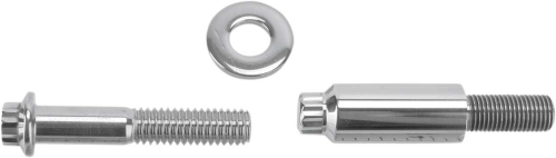 Diamond Engineering - Diamond Engineering Front Caliper Mount 12-Point Polished Stainless Individual Brake Bolt Kit - PB536S