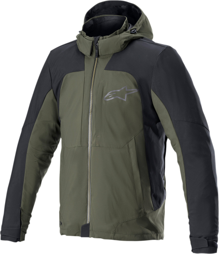 Alpinestars - Alpinestars Stratos Techshell Drystar V2 Jacket - 3209720-680-3X - Green/Black - 3XL