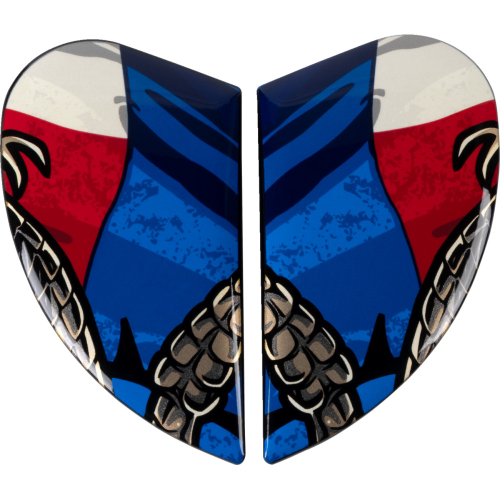 Icon - Icon Side Plate Kit for Airframe Pro Helmets - Tejas Libre Glory - 0133-1450