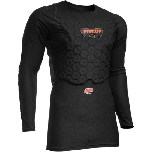 Thor - Thor Comp Xp Flex Deflector Longsleeve - 2701-0950 - Black - Lg-XL