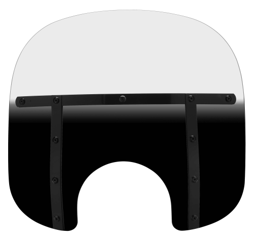 Memphis Shades - Memphis Shades Memphis Fats Windshield (7in. Cutout) - 13in. - Night Shades - MEB3111