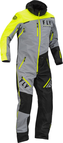 Fly Racing - Fly Racing Cobalt Monosuit Shell - 470-43512X - Black/Gray/Hi-Vis - 2XL