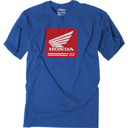 Factory Effex - Factory Effex Honda Crate T-Shirt - 26-87312 - Royal Blue - Medium