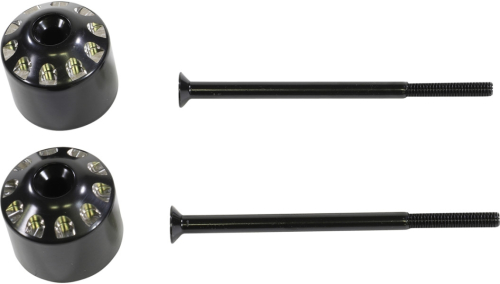 Show Chrome - Show Chrome Handlebar End Weight - Black Satin - 41-410