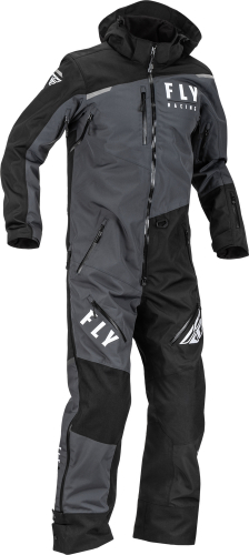 Fly Racing - Fly Racing Cobalt Monosuit Shell - 470-4350X - Black/Gray - X-Large
