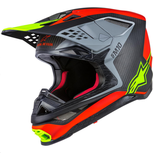 Alpinestars - Alpinestars Supertech M10 Anaheim Limited Edition Helmet - 8301919-317-XL - Red/Black/Yellow - X-Large