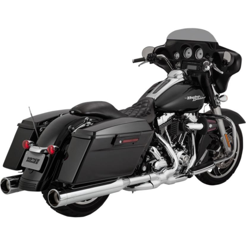 Vance & Hines - Vance & Hines Oversized 450 Raider Slip-Ons - Chrome - 16557