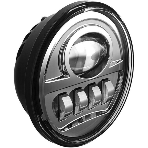 PathFinder - PathFinder 4.5in. Modern LED Passing Lamps Kit - Chrome - HDPL4C