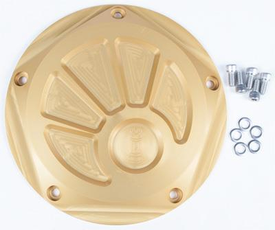 Rooke Customs - Rooke Customs Derby Cover - Gold - R-C1601-T6