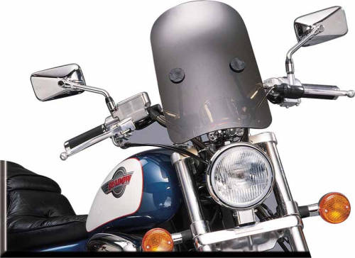Slipstreamer - Slipstreamer HD-3 Windshield - 1 1/2in. - Smoke - HD-3-T-1.5"
