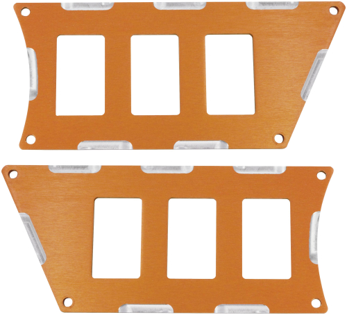 ModQuad - ModQuad 6 Slot Switch Plate - Orange - RZR-SP6-1K-OR