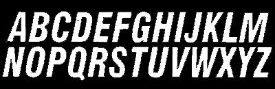 Dirt Digits - Dirt Digits Super Competition Stick-On 3in. White Letter - C - AD33W-C