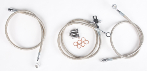 Streamline - Streamline 3-Line Brake Line Kit (+2in.) - Standard - YFZ450-F-2