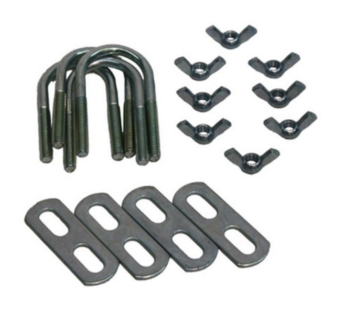 Wes Industries - Wes Industries U-Bolt Kit for Wes Storage Boxes - 110-0014