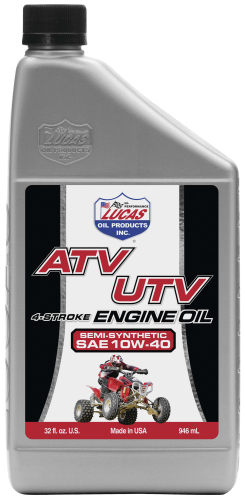 Lucas Oil - Lucas Oil High Performance Semi-Synthetic ATV Engine Oil - 6 gal. - 18033