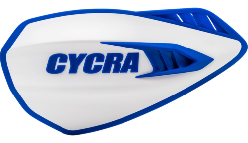 Cycra - Cycra Cyclone Handguards - White/Blue - 1CYC-0056-232