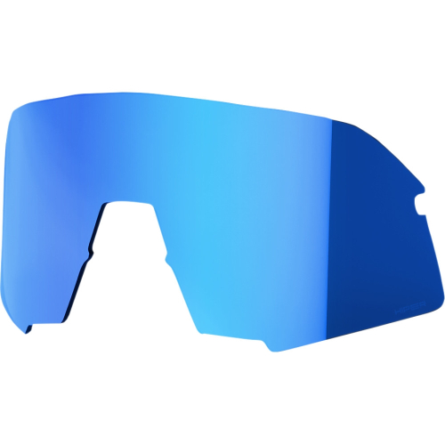 100% - 100% Replacement Lens for S3 Sunglasses - HiPER Blue Multilayer Mirror - 69026-00001 - Blue Mirror
