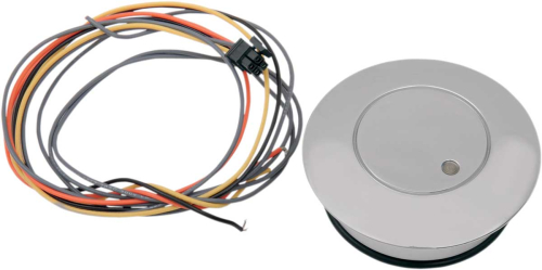 Drag Specialties - Drag Specialties Fuel Level Cap with LED warning Light - 2.75in. - DRAG-009