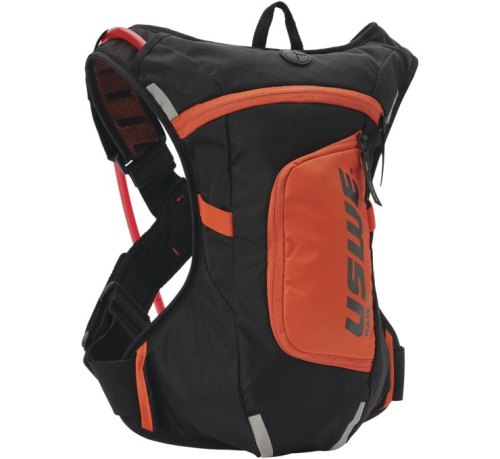 USWE - USWE Raw 4 Elite Hydration Pack - 3L - Black/Factory Orange - V-2043438