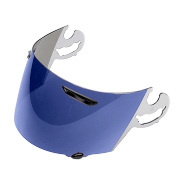 Arai Helmets - Arai Helmets Replacement Shield for Arai Helmets - Blue Mirror - 01-1378