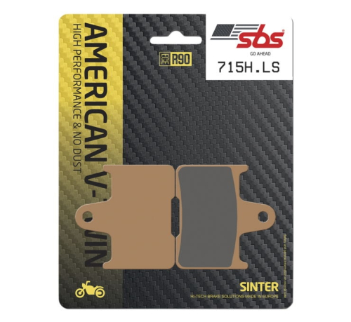 SBS - SBS Sintered-V-Twin Brake Pads - 715H.LS