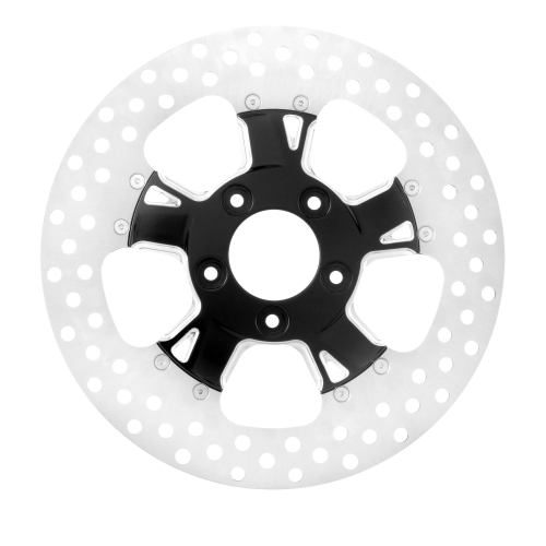 Xtreme Machine - Xtreme Machine Charger Brake Rotor - Black Cut Xquisite - 0133-1800XCGLS-BMP