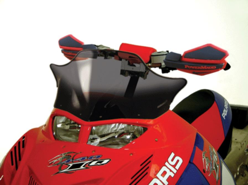 Powermadd - Powermadd Cobra Windshield - 13in. - Tinted with Black - 11740