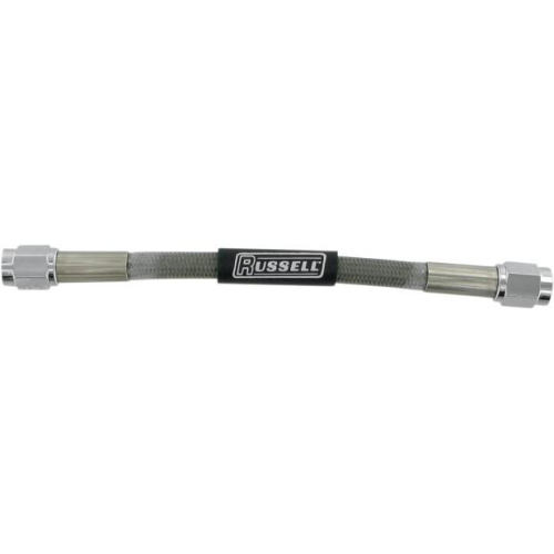 Russell - Russell Universal Braided Stainless Steel Brake Line - 6in - R58002S