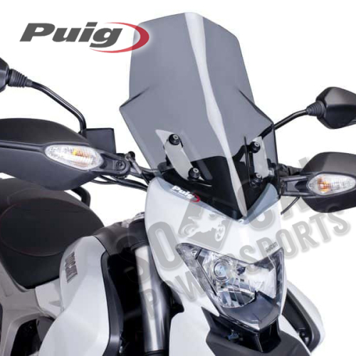 PUIG - PUIG Touring Windscreen - Smoke - 6492H