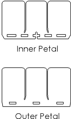 Moto Tassinari - Moto Tassinari V-Force 3 Reed Valve Replacemet Petals - 3P883R-M