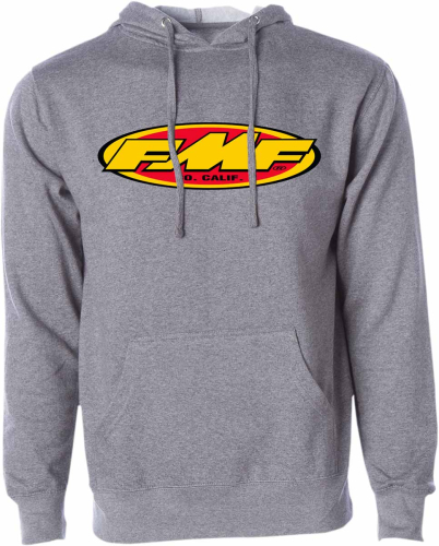 FMF Racing - FMF Racing Don 2 Retro Hoodie - FA9121999GHRXXL - Heather Gray - 2XL