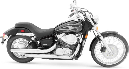 Mustang - Mustang Wide Touring Two-Piece Seat with Driver Backrest - Vintage - 79471