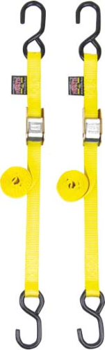 Powertye - Powertye 1in. Standard Tie-Downs - Yellow - 22268