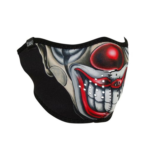 Zan Headgear - Zan Headgear Half Face Mask - WNFM411H - Chicano Clown - OSFM