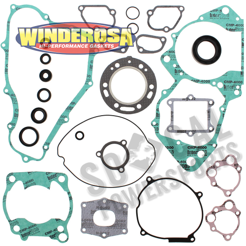 Winderosa - Winderosa Complete Gasket Set with Oil Seals - 811256