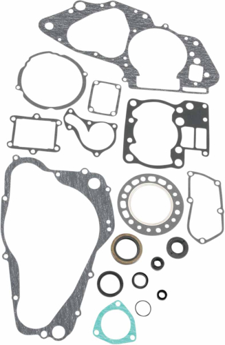 Moose Racing - Moose Racing Complete Gasket Kit with Oil Seals - 811574MSE