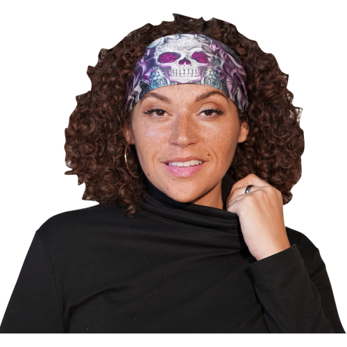 Lethal Threat - Lethal Threat Winged Destiny Womens Headband - HB99023 - Purple - OSFM
