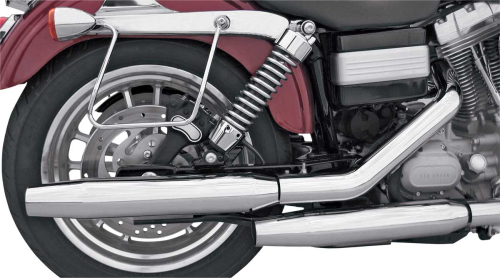 Khrome Werks - Khrome Werks 3in. HP-Plus Slip-On Mufflers - Tapered - Chrome - 202410