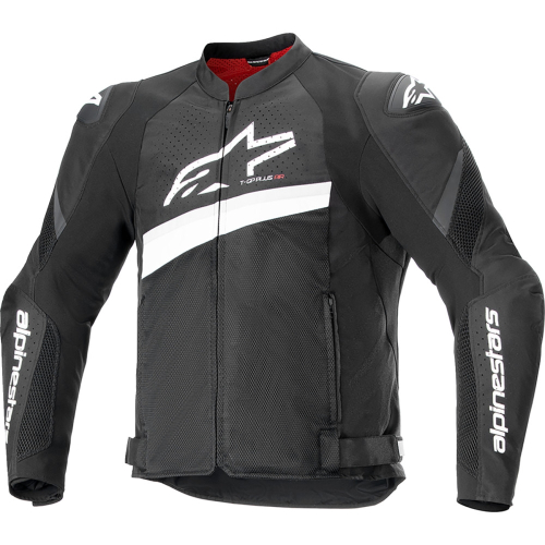 Alpinestars - Alpinestars T-GP Plus R V4 Airflow Jacket - 3300624-12-2X - Black/White - 2XL